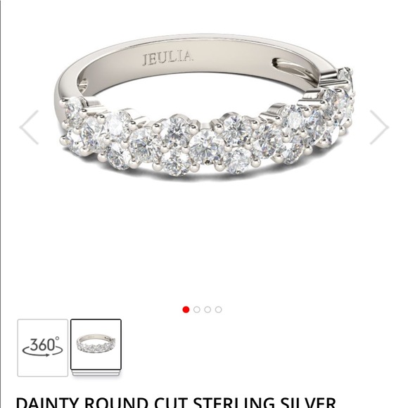 Stackable *New Jeulia cocktail rings. - Picture 5 of 6